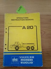 Volvo BM A 20 Operators