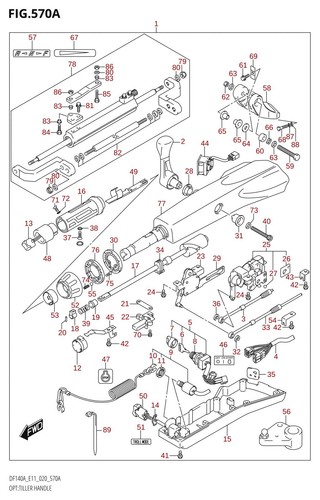 Suzuki genuine clamp - suzuki, 125)