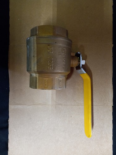 Brass ball valve full port - 3",