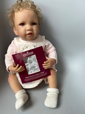 Ashton Drake Reborn/Baby Girl Doll by Waltraud Hani, 21" approx.