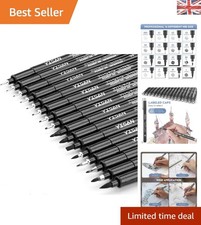 Piece fineliner black - 16-piece,