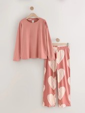 Next Women's Pink Heart 100%