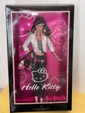 Barbie Hello Kitty Doll Collectible Display Sunglasses Missing Box Wear