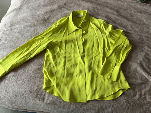 Zara yellow collared - collared, long