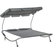 Outsunny Garden Double Hammock