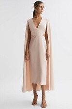 REISS KATE CAPE-STYLE NUDE