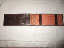 1970S LEATHER CHEQUE BOOK