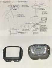 VAUXHALL VICTOR F TYPE GENUINE ACCESSORY CLOCK COMPLETE RARE 1957-61