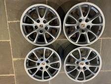 Genuine Porsche 996.2 911 GT3 Mk2 8.5J & 11J Staggered Alloy Wheel Set