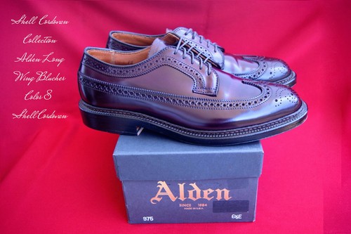 Alden horsehide shell - alden, cordovan