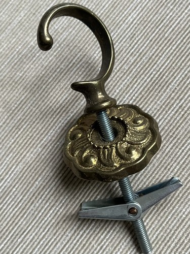 Vintage antique brass swag - antique,