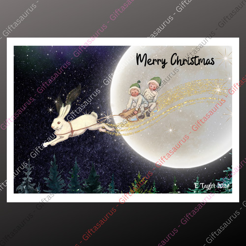 Personalised christmas card - personalised,