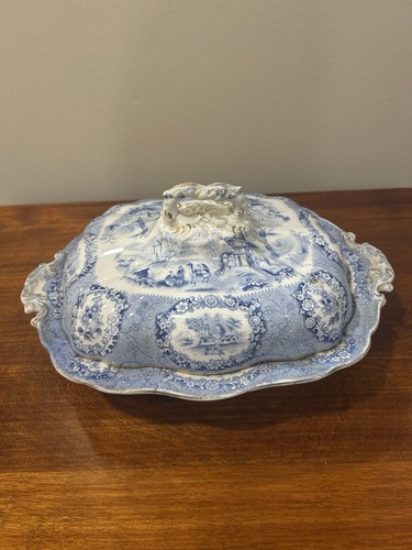 Antique ridgways oriental blue - antique,