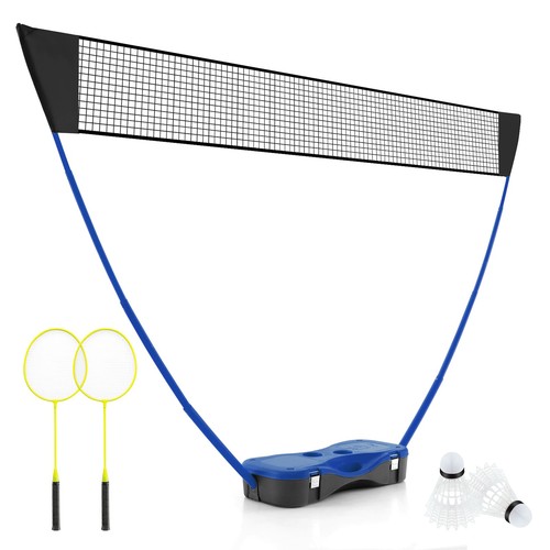 Costway portable badminton net - costway,