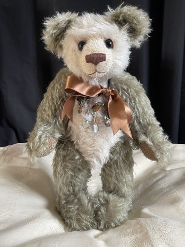 Mohair artist teddy bear - mohair, by