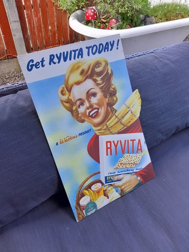 Ryvita show card vintage - show,