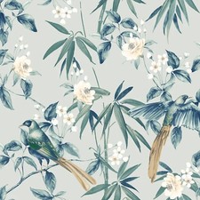 Arthouse Floral Birds Grey