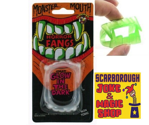 Glow dark monster - dark, teeth