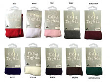 1 PAIR GIRLS SCHOOL/CASUAL, COTTON SUPER SOFT WINTER WARM NIFTY TIGHTS 1-13 YEAR