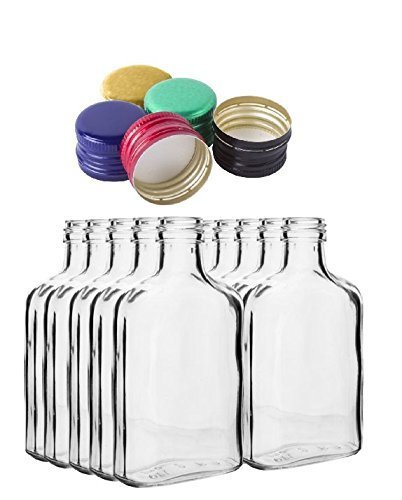 Glass bottles x 200ml - ,