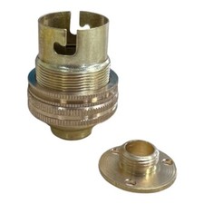 Brass Lamp Holder Un Switched