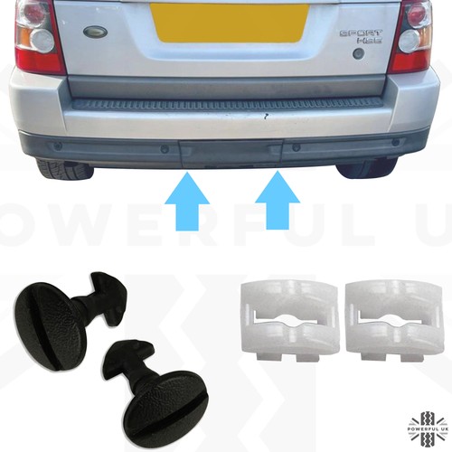 4pc fitting docking clips - 4pc, for