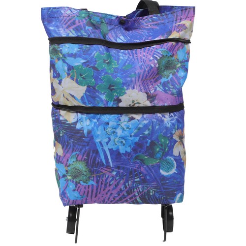 Folding shopping bag with - ,
