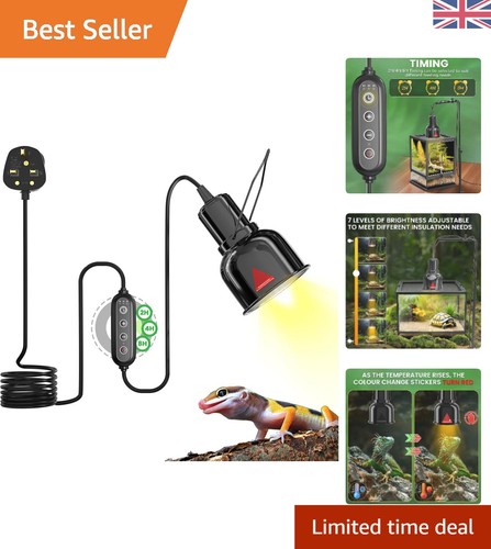100w reptile heat lamp - heat, with