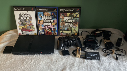 Sony playstation slim black - playstation,