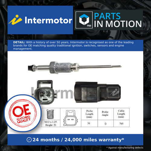 Exhaust temperature sensor - exhaust,