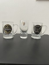 3 Guinness Rare Shot Glasses -