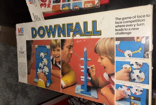 Vintage downfall travel game - vintage,