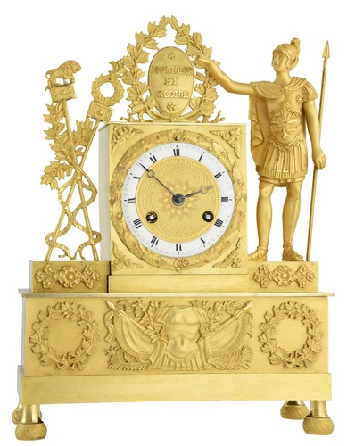 Camillus fireplace clock - camillus,