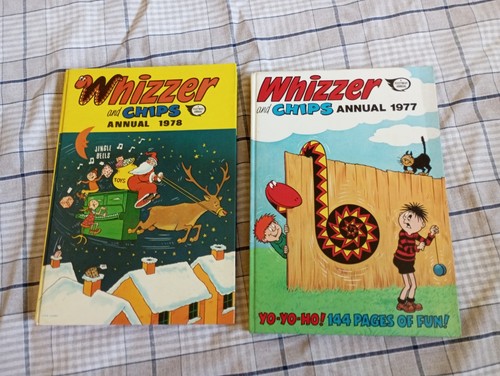 Whizzer and chips annuals - chips,