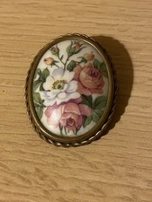 Limoges France- Enamel Flower