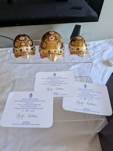 Royal crown derby paperweights - royal,