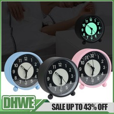 Alarm Clock Bedside No Ticking