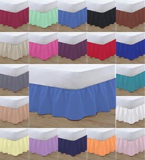 BED SHEET PLAIN DYED FRILLED