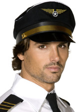 Airline Pilot Hat Mens Stag