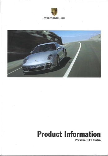 2007 porsche 911 997 turbo - turbo, new