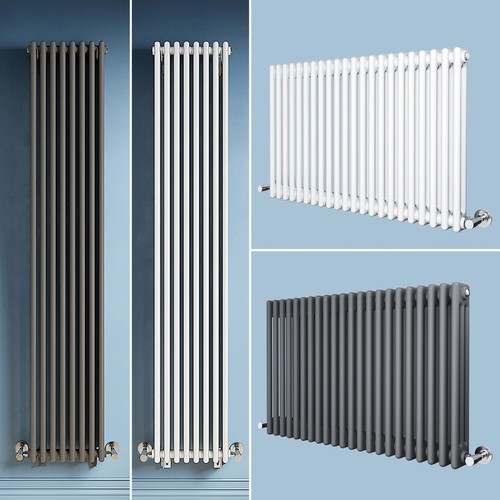 Cast iron radiator - cast, traditional