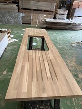 Farmhouse oak worktop - worktop,, 3m