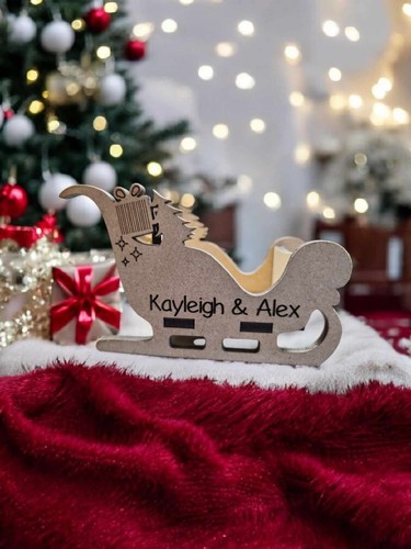 Christmas santa sleigh mini - santa,