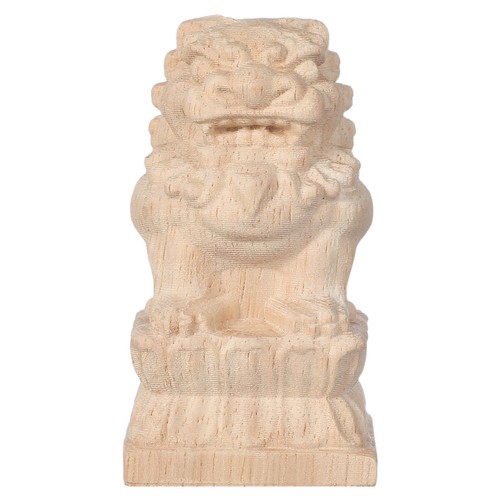 Wood carving lion - ,