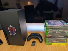 Large Xbox Series X Bundle With Games And Controllers