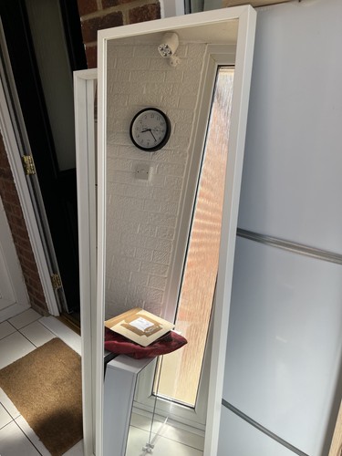Nissedal mirror white 40x150 - nissedal,