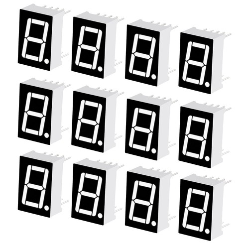12pcs segment led display - 12pcs, 7