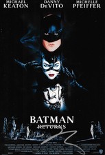 Tim Burton Signed Batman