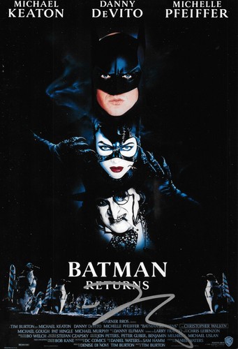 Tim burton signed - signed, batman