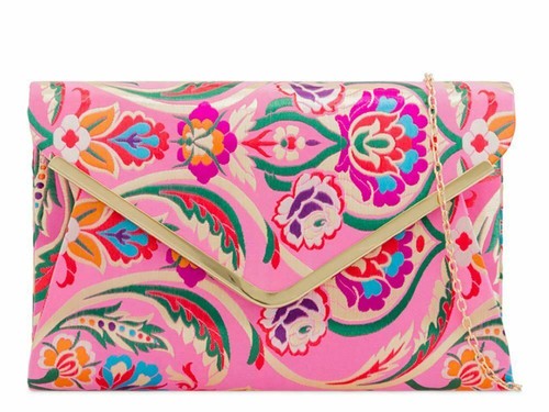 Womens ladies satin clutch bag - ladies,